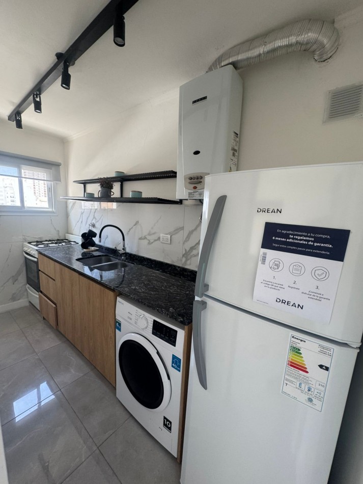 DEPARTAMENTO TOTALMENTE RECICLADO A NUEVO.